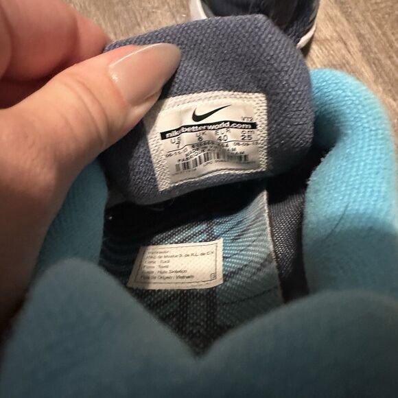 LunarGlide+ 5 'Shield Pack - Dark Armory Blue Cheetah‎ Leopard Print Womens 7 - Picture 6 of 6